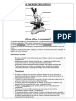 El Microscopio Óptico 1° A SJ