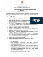 PROCESO CAS #004-2023 Corte Superior de Justicia de Cusco