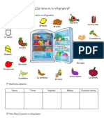 ¿Qué Tienes en Tu Refrigeradora?