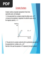 Complex Numbers