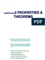 Circle - Theorems New