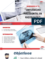 Enfermedad Periodontal en Radiología