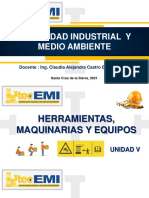 Seguridad Industrial Y Medio Ambiente: Docente: Ing. Claudia Alejandra Castro Encinas