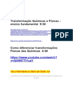 Transformação Químicas E Físicas - Ensino Fundamental 5:30: V Q3W87Ti1Uay