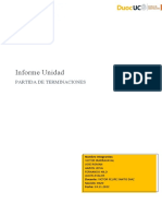 Informe Partida de Terminaciones