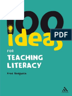 100 Ideas For Teaching Literacy by Fred Sedgwick