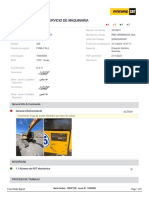 Informe Tecnico de Servicio de Maquinaria: Machine Condition Appraisal 4 0 8 0