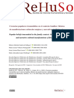 Creencias Populares Transmitidas en El Contexto Familiar: Relatos de Manifestaciones Culturales Mágicas y Narrativas de Riobamba