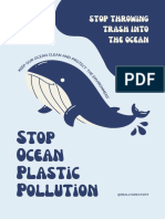 Stop Throwing Trash Into The Ocean