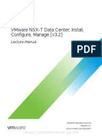 Vmware NSX-T Data Center: Install, Configure, Manage (V3.2) : Lecture Manual
