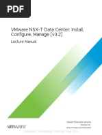 Vmware NSX-T Data Center: Install, Configure, Manage (V3.2) : Lecture Manual