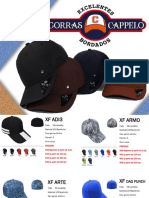 Gorras poliéster unitalla XF colección