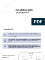 Cómo analizar datos cualitativos