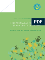 Éducation À La Citoyenneté Et Aux Droits de L'Homme: Manuel Pour Les Jeunes en Mauritanie