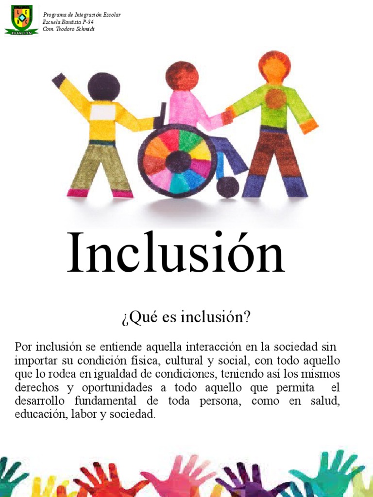 Definición de Inclusión Escolar | PDF