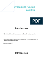 02 Desarrollo de La Función Auditiva