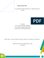 Fijacion Estrategia y Elaboracion Del Pronóstico y Presupuesto de Ventas