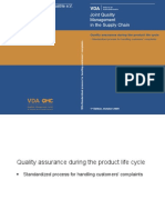 Joint Quality Management in The Supply Chain: Verband Der Automobilindustrie E.V