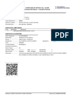 Certificado de Reposo Nro.: 141.580 Comunicación Reposo - Constancia Patronal