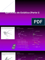 Ejercicios de Estática (Parte I)