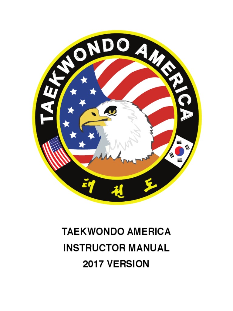 Taekwondo America Instructor Manual 2017 | PDF