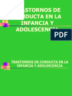 Trastornos de Conducta en Infancia y Adolescencia