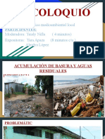 El Coloquio: TEMA: Problemática Medioambiental Local