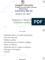 Mulungushi University: Biochemistry MBI 261