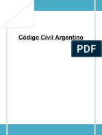 Resumen Código Civil Argentino