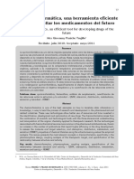 La Quimioinformática, Una Herramienta Eficiente para Desarrollar Los Medicamentos Del Futuro