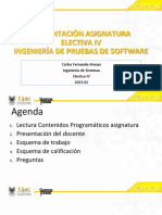 Sesión 0 - PresentaciónAsignatura