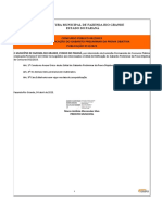 Concurso Público 002/2023 Edital de Retificação Do Gabarito Preliminar Da Prova Objetiva PUBLICAÇÃO 011/2023