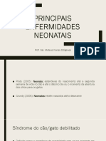 Principais Enfermidades Neonatais: Prof. Me. Mateus Nunes Diógenes