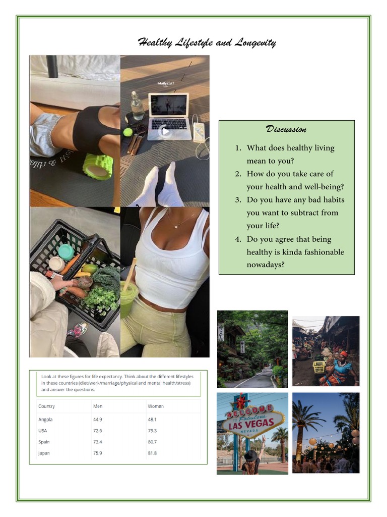 Healthy Lifestyle and Longevity | PDF