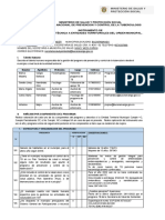 Estructura Y Organización Del Programa Observaciones: C CP NC