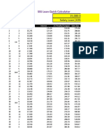 SSS Loan Calculator