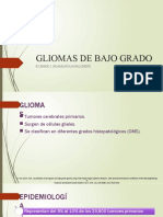 GLIOMAS DE BAJO GRADOs 4