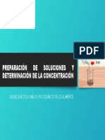 Preparación de Soluciones y Determinación de La Concentración