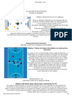 Entrenamientos - Tareas