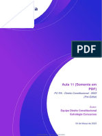 Aula 11 (Somente em PDF) : PC-PA - Direito Constitucional - 2023 (Pré-Edital)