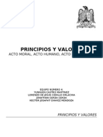 Principios y Valores