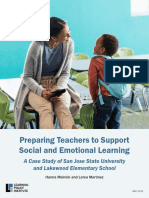 Preparing Teachers To Support Social and Emotional Learning