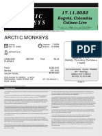 Concierto Arctic Monkeys ColiseoLive