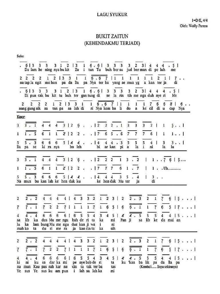 Bukit Zaitun | PDF