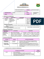 Sesión de Aprendizaje 04 - 1grado