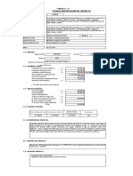 Ficha de Identificacion Del Proyecto: Franklin Sanchez Rojas