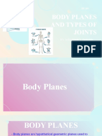 Body Planes and Types Joints