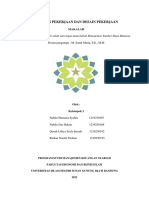 Analisis Pekerjaan dan Desain Pekerjaan