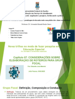 Universidade Federal Da Paraíba Especialização em Serviço de Atendimento Educacional Especializado: Ampliando A Pesquisa, Fortalecendo A Prática