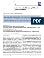 EURAMET cg-18 - State-Of-The-Art Calibration Guide